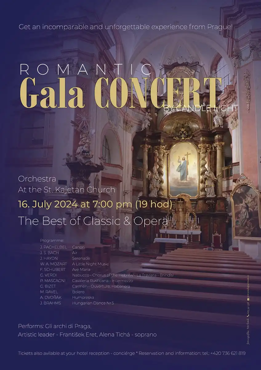 Romantic Gala concert - plakát